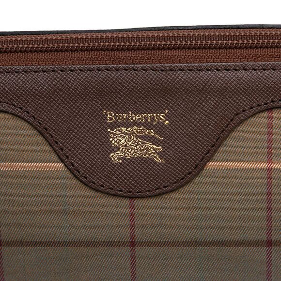 Burberry Vintage Check Canvas Satchel - Picture 6 of 8